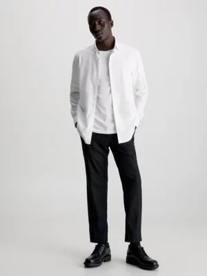 Calvin Klein Chemise De Soirée Slim Texturée 6 Calvin Klein Chemise De Soirée Slim Texturée – Image 4