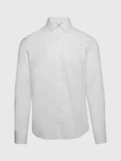 Calvin Klein Chemise De Soirée Slim Texturée 11 Calvin Klein Chemise De Soirée Slim Texturée -Pas Cher Calvin Klein Magasin K10K112106 0K4 alternate4