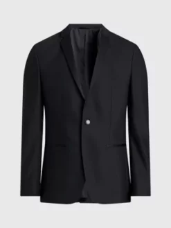 Calvin Klein Blazer De Smoking Slim 11 Calvin Klein Blazer De Smoking Slim -Pas Cher Calvin Klein Magasin K10K112149 BEH alternate4