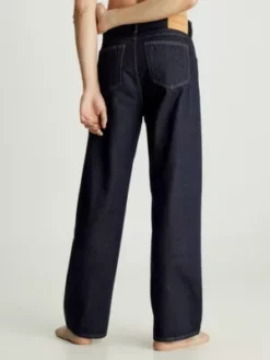 Calvin Klein Jean Straight Selvedge Unisexe - CK Standards -Pas Cher Calvin Klein Magasin K10K112158 1A4 alternate3