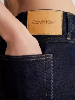 Calvin Klein Jean Straight Selvedge Unisexe - CK Standards -Pas Cher Calvin Klein Magasin K10K112158 1A4 alternate4