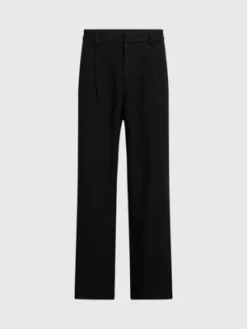 Calvin Klein Pantalon Relaxed En Sergé Ample -Pas Cher Calvin Klein Magasin K10K112159 BEH alternate4