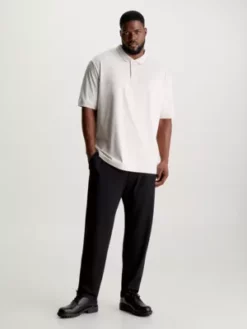 Calvin Klein Polo Slim Grande Taille -Pas Cher Calvin Klein Magasin K10K112195 ACE alternate3