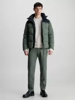 Calvin Klein Veste Matelassée Color-block -Pas Cher Calvin Klein Magasin K10K112227 LLP alternate3