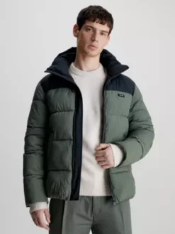 Calvin Klein Veste Matelassée Color-block