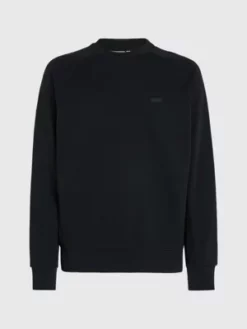 Calvin Klein Sweat-shirt En Coton-modal -Pas Cher Calvin Klein Magasin K10K112573 BEH alternate4