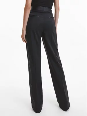 Calvin Klein Pantalon De Smoking Straight En Laine 5 Calvin Klein Pantalon De Smoking Straight En Laine – Image 3