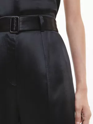 Calvin Klein Pantalon Ample En Satin 6 Calvin Klein Pantalon Ample En Satin â Image 4
