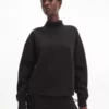 Calvin Klein Sweat Relaxed Avec Col Montant -Pas Cher Calvin Klein Magasin K20K204970 BEH main