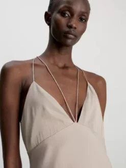 Calvin Klein Nuisette Slim Dos échancré 9 Calvin Klein Nuisette Slim Dos échancré -Pas Cher Calvin Klein Magasin K20K205027 PDP alternate2