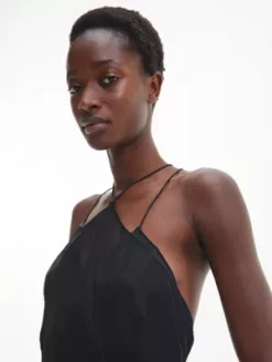 Calvin Klein Nuisette Slim Longue En Mousseline 10 Calvin Klein Nuisette Slim Longue En Mousseline -Pas Cher Calvin Klein Magasin K20K205032 BEH alternate2