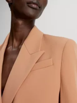 Calvin Klein Blazer En Sergé De Laine Mélangé 9 Calvin Klein Blazer En Sergé De Laine Mélangé -Pas Cher Calvin Klein Magasin K20K205125 GQB alternate2