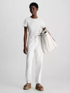 Calvin Klein Jean High Rise Tapered 10 Calvin Klein Jean High Rise Tapered -Pas Cher Calvin Klein Magasin K20K205164 1AA alternate3