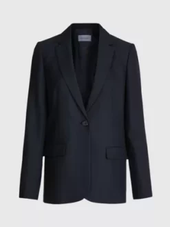 Calvin Klein Blazer Cintré -Pas Cher Calvin Klein Magasin K20K205187 BEH alternate5