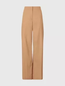 Calvin Klein Pantalon Droit Doux Et Cintré -Pas Cher Calvin Klein Magasin K20K205202 GV7 alternate4