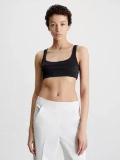 Calvin Klein Haut Brassière Technique Slim En Maille