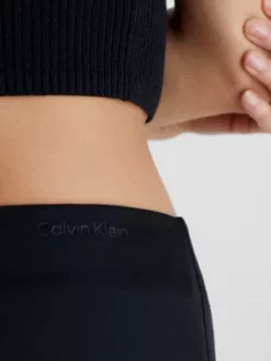 Calvin Klein Mini-jupe Droite -Pas Cher Calvin Klein Magasin K20K205216 BEH alternate2