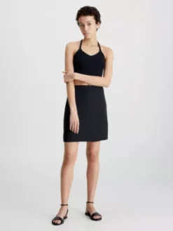 Calvin Klein Mini-jupe Droite -Pas Cher Calvin Klein Magasin K20K205216 BEH alternate3