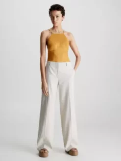 Calvin Klein Débardeur Slim Dos-nu 10 Calvin Klein Débardeur Slim Dos-nu -Pas Cher Calvin Klein Magasin K20K205229 KBH alternate3