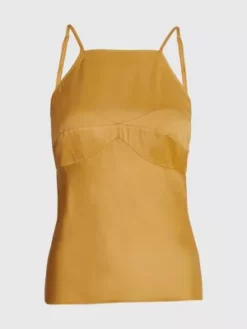 Calvin Klein Débardeur Slim Dos-nu 11 Calvin Klein Débardeur Slim Dos-nu -Pas Cher Calvin Klein Magasin K20K205229 KBH alternate4