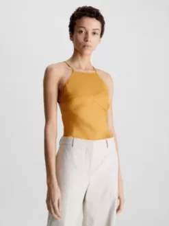 Calvin Klein Débardeur Slim Dos-nu