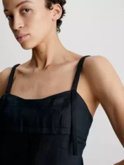 Calvin Klein Nuisette Slim En Lin -Pas Cher Calvin Klein Magasin K20K205250 BEH alternate2