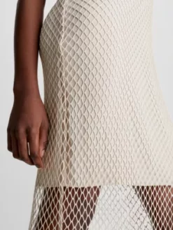 Calvin Klein Débardeur Filet Superposé 9 Calvin Klein Débardeur Filet Superposé -Pas Cher Calvin Klein Magasin K20K205252 AES alternate2