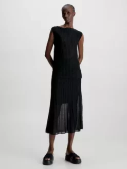 Calvin Klein Haut Ottoman Transparent 10 Calvin Klein Haut Ottoman Transparent -Pas Cher Calvin Klein Magasin K20K205258 BEH alternate3