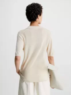 Calvin Klein Pull En Laine Et Lyocell 8 Calvin Klein Pull En Laine Et Lyocell -Pas Cher Calvin Klein Magasin K20K205268 ACN alternate1