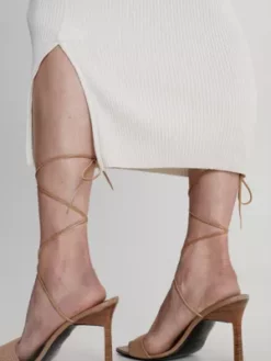 Calvin Klein Nuisette Slim Côtelée Et Ajustée -Pas Cher Calvin Klein Magasin K20K205273 ADA alternate2