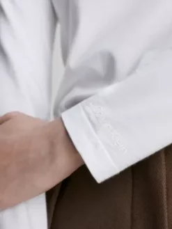 Calvin Klein T-shirt Lisse à Manches Longues -Pas Cher Calvin Klein Magasin K20K205337 YAF alternate3