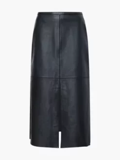 Calvin Klein Jupe Fendue En Cuir -Pas Cher Calvin Klein Magasin K20K205361 BEH alternate5