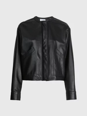 Calvin Klein Blouson Bomber En Cuir 7 Calvin Klein Blouson Bomber En Cuir – Image 5