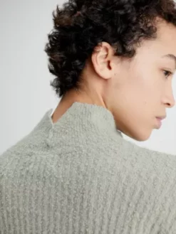 Calvin Klein Pull Relaxed En Maille Flammée 9 Calvin Klein Pull Relaxed En Maille Flammée -Pas Cher Calvin Klein Magasin K20K205477 PDL alternate2