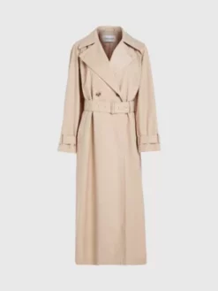 Calvin Klein Trench Oversize Ajouré 11 Calvin Klein Trench Oversize Ajouré -Pas Cher Calvin Klein Magasin K20K205498 HJV alternate4