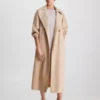 Calvin Klein Trench Oversize Ajouré -Pas Cher Calvin Klein Magasin K20K205498 HJV main