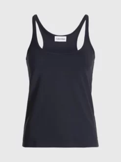 Calvin Klein Débardeur Slim En Jersey -Pas Cher Calvin Klein Magasin K20K205545 BEH alternate4