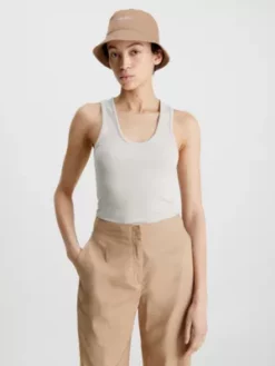 Calvin Klein Débardeur Skinny CÎtelé En Modal