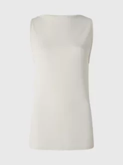 Calvin Klein Débardeur Slim En Crêpe De Jersey -Pas Cher Calvin Klein Magasin K20K205552 AC5 alternate4