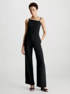Calvin Klein Haut Asymétrique Skinny Côtelé -Pas Cher Calvin Klein Magasin K20K205571 BEH alternate3