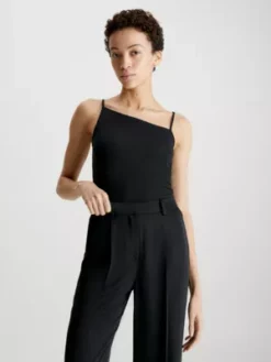 Calvin Klein Haut Asymétrique Skinny CÎtelé