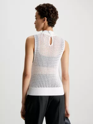 Calvin Klein Débardeur Ajouré 4 Calvin Klein Débardeur Ajouré – Image 2