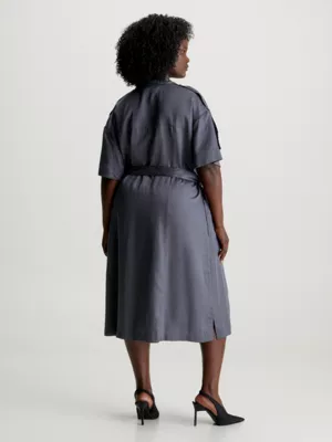 Calvin Klein Robe-chemise Relaxed Grande Taille 4 Calvin Klein Robe-chemise Relaxed Grande Taille â Image 2