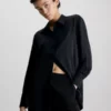 Calvin Klein Chemise Relaxed Légère En Crêpe