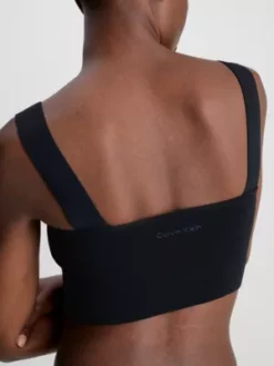 Calvin Klein Haut Brassière Slim En Maille -Pas Cher Calvin Klein Magasin K20K205748 BEH alternate2