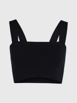 Calvin Klein Haut Brassière Slim En Maille -Pas Cher Calvin Klein Magasin K20K205748 BEH alternate4