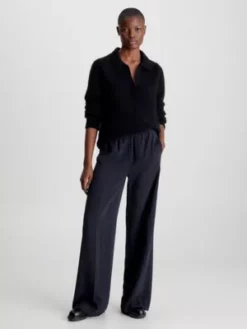 Calvin Klein Pull En Laine Alpaga Mélangée 10 Calvin Klein Pull En Laine Alpaga Mélangée -Pas Cher Calvin Klein Magasin K20K205837 BEH alternate3