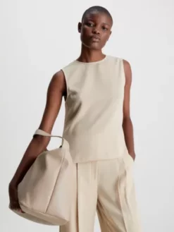 Calvin Klein Débardeur Structuré En Sergé