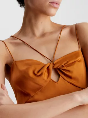 Calvin Klein Nuisette Slim Torsadée Sur Le Devant 5 Calvin Klein Nuisette Slim Torsadée Sur Le Devant – Image 3