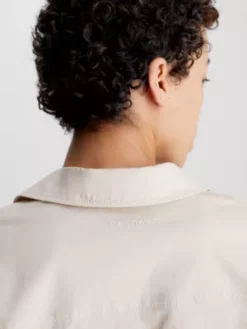 Calvin Klein Chemise Relaxed Courte En Lyocell 9 Calvin Klein Chemise Relaxed Courte En Lyocell -Pas Cher Calvin Klein Magasin K20K205876 AES alternate2